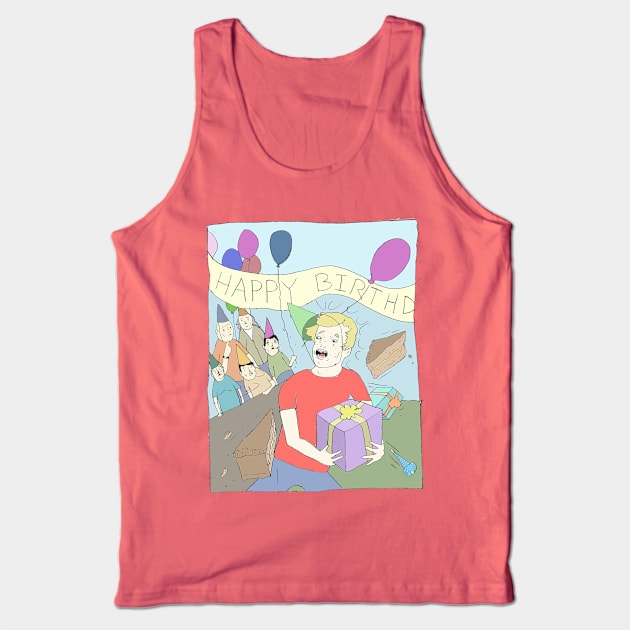 Happy Birthday Tank Top by Spankriot